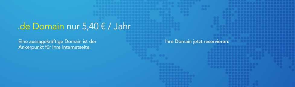 Domainreservierung
