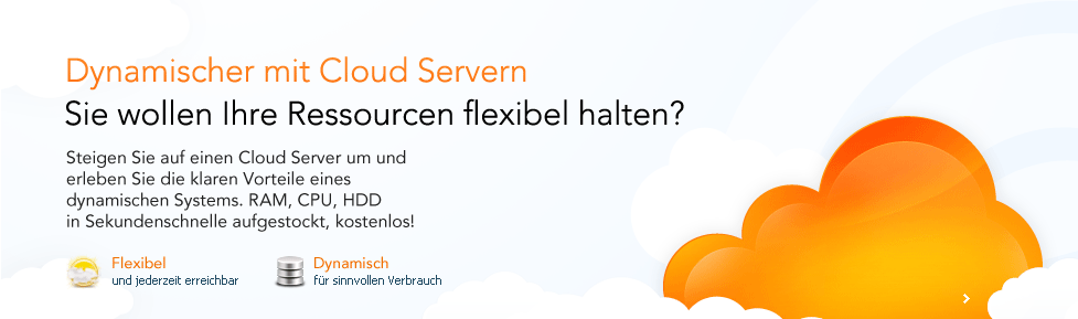 Dynamik mit CloudServer