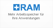 Mehr Arbeitsspeicher für Ihre Anwendungen!
